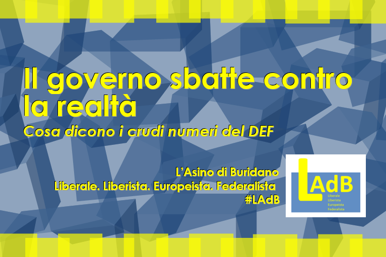 Il governo sbatte contro la realtà