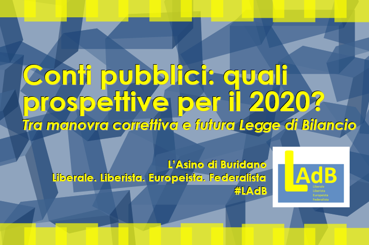 Conti pubblici - prspettive 2020