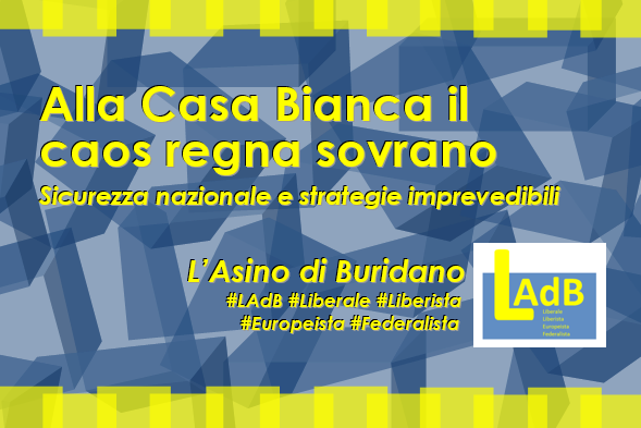 Alla Casa Bianca il caos regna sovrano