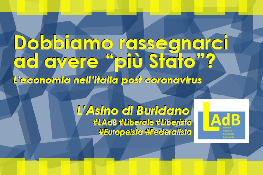 Dobbiamo rassegnarci ad avere più stato